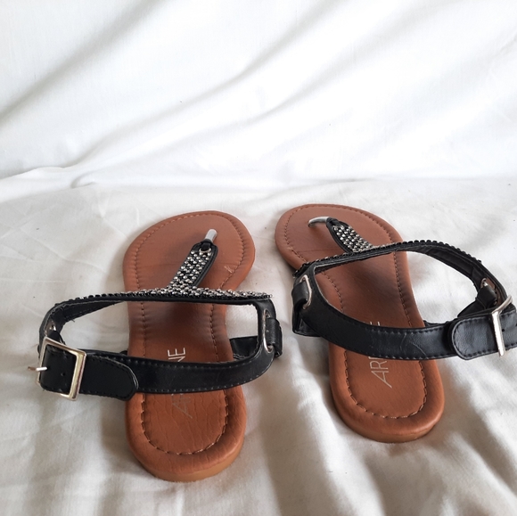 RHINESTONE SANDALS - Picture 3 of 5